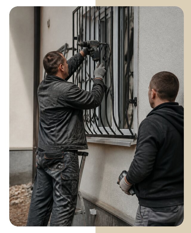 Установка наружных решеток в Магадане от 5009 р. | Дверной